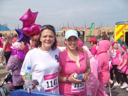 Race for Life Nicola & Nina